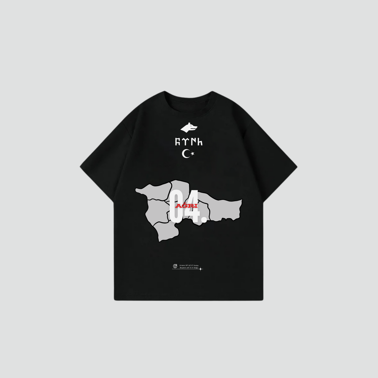 AGRI 04 - Oversize Shirt Frontprint
