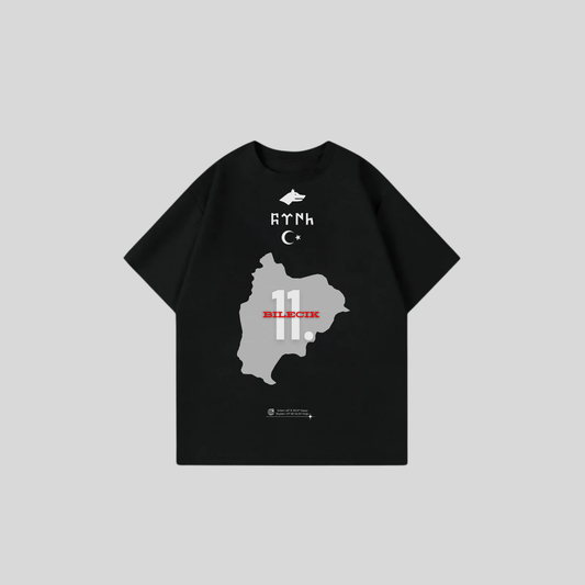 BILECIK 11 - Oversize Shirt Frontprint