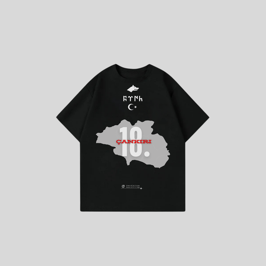 CANKIRI 18 - Oversize Shirt Frontprint