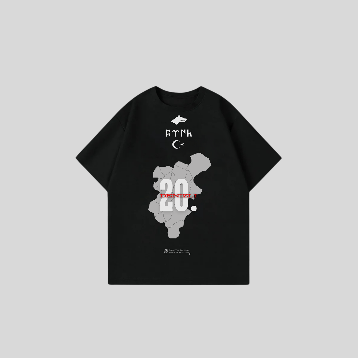 DENIZLI 20 - Oversize Shirt Frontprint