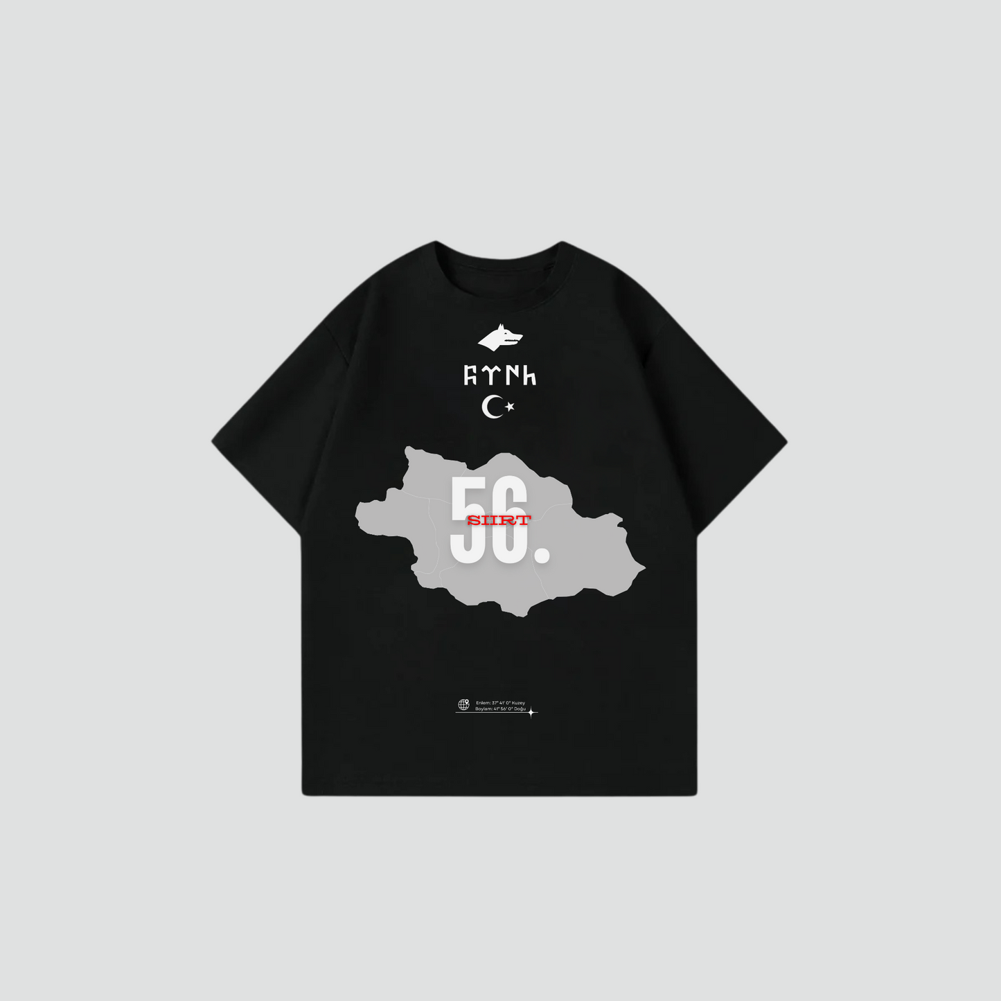 SIIRT 56 - Oversize Shirt Frontprint