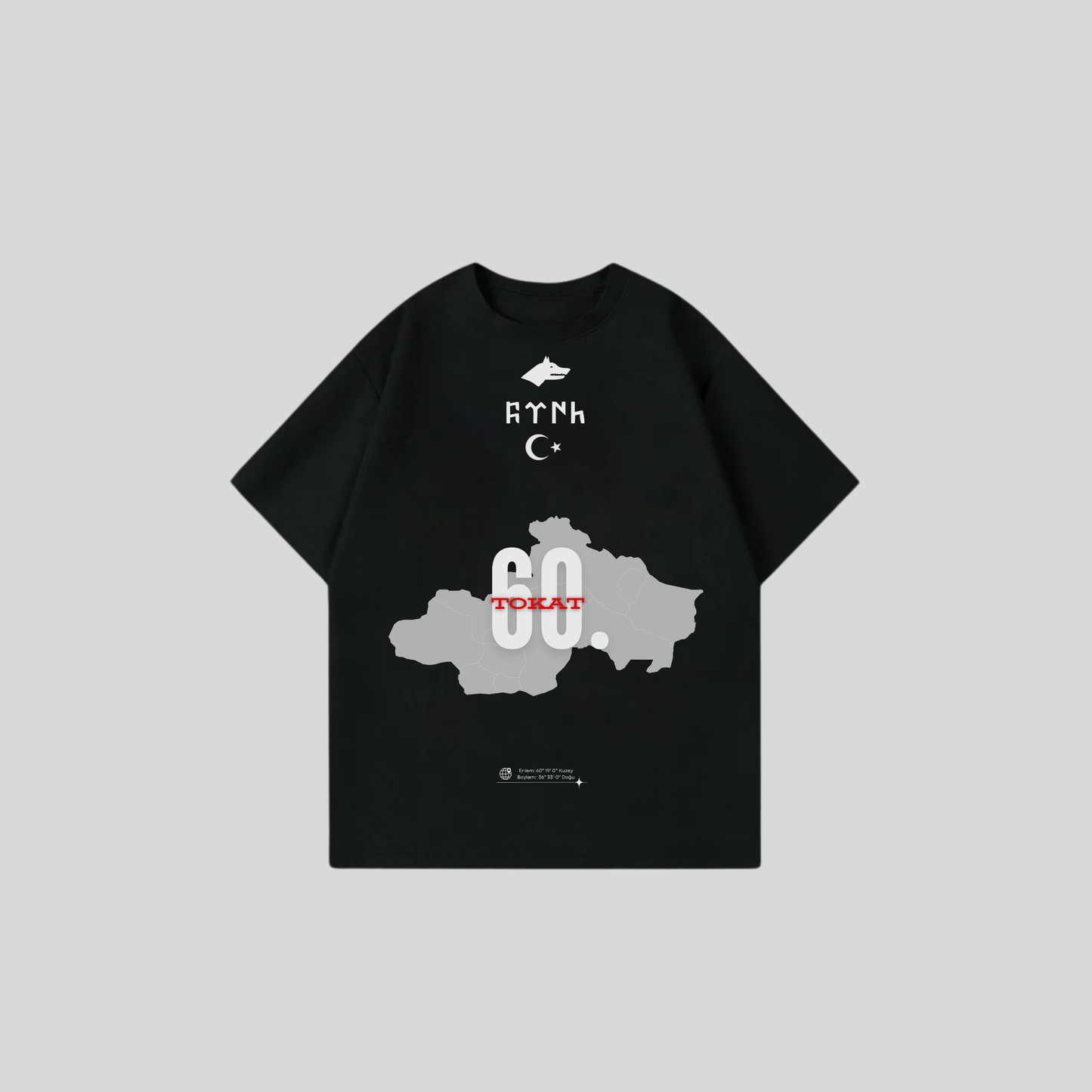 TOKAT 60 - Oversize Shirt Frontprint