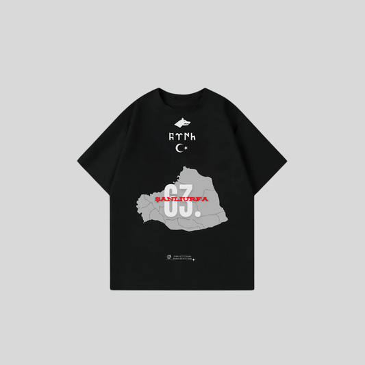 SANLIURFA 63 - Oversize Shirt Frontprint
