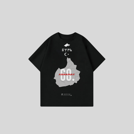 AKSARAY 68 - Oversize Shirt Frontprint