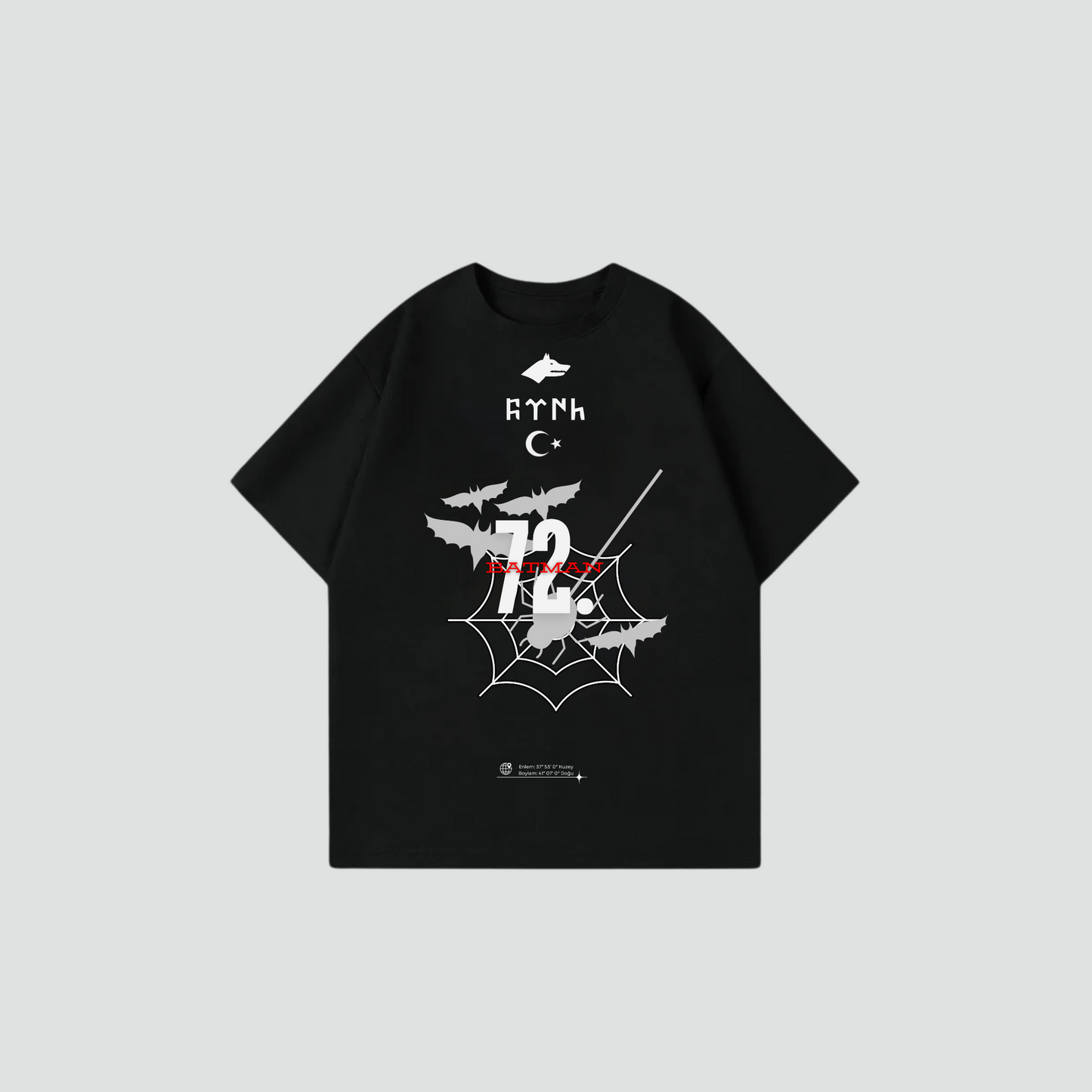 BATMAN 72 - Oversize Shirt Frontprint