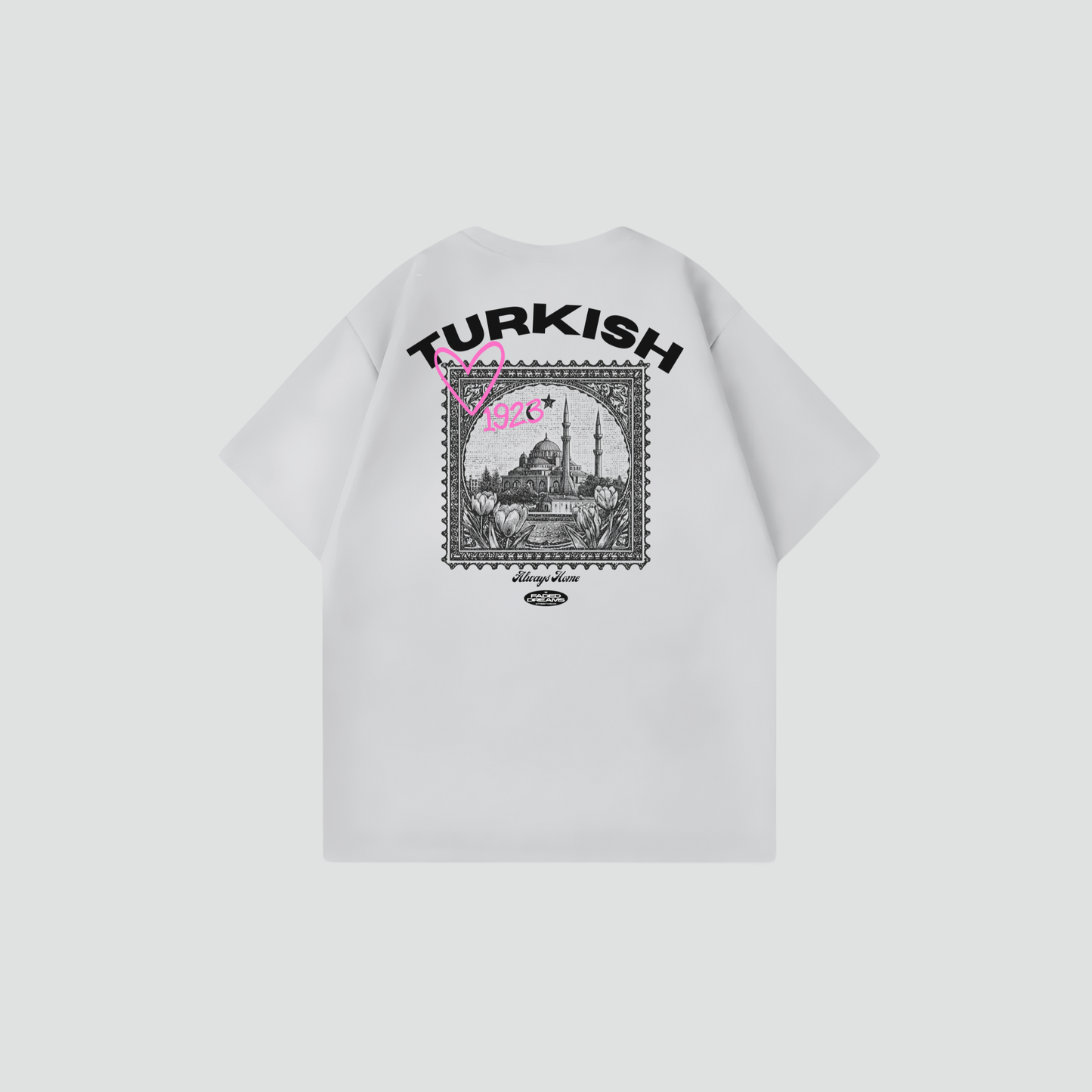 ALWAYS HOME - Oversized Shirt Backprint