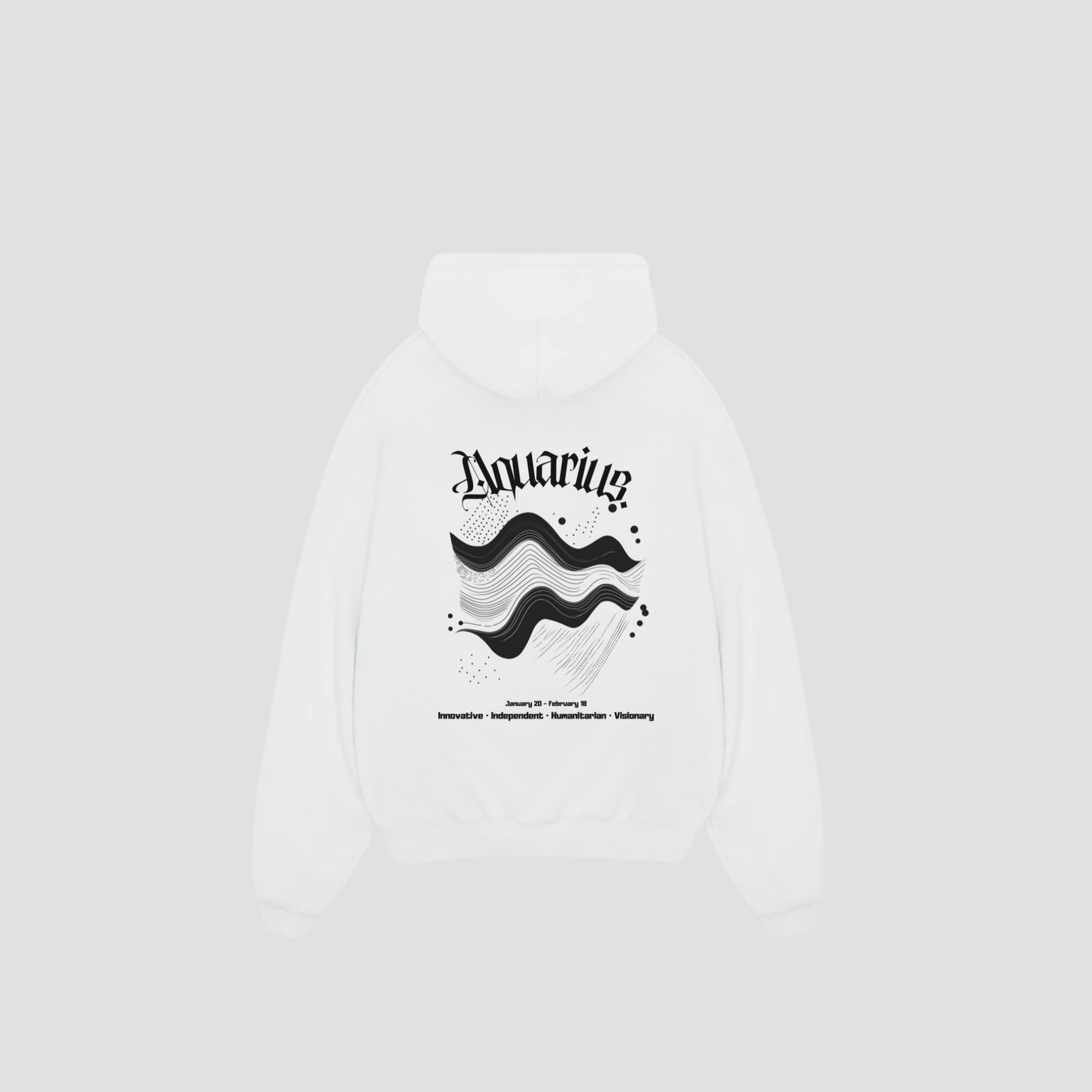 AQUARIUS - Oversized Hoodie