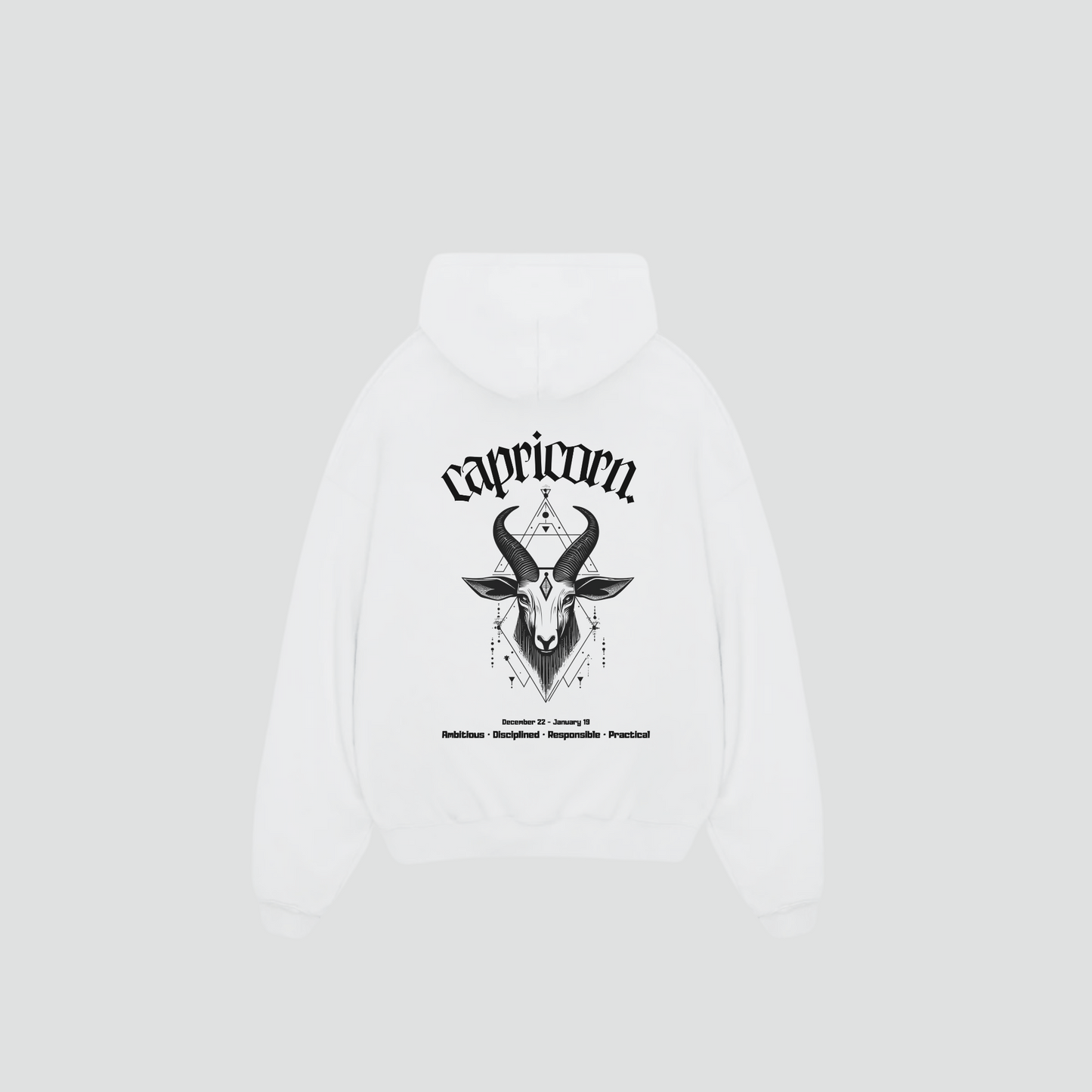 CAPRICORN - Oversized Hoodie
