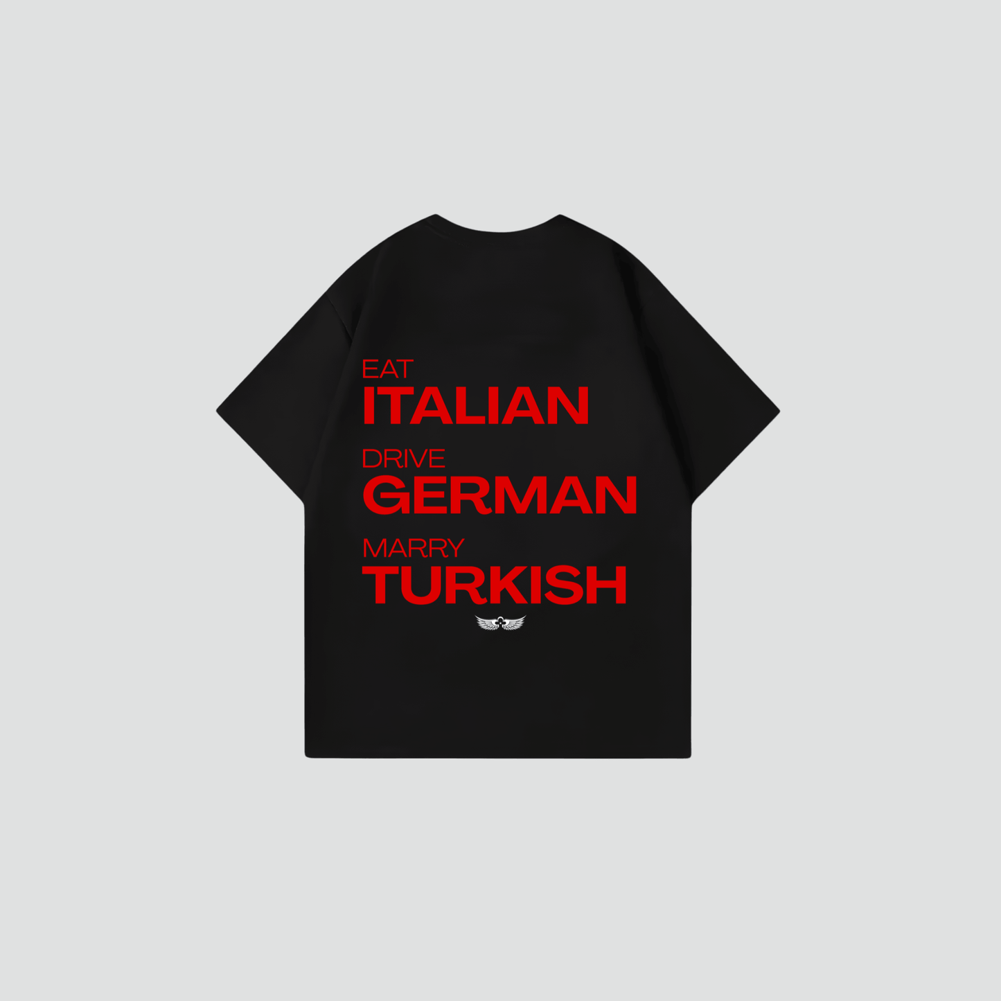 EDM - Oversize Shirt Backprint