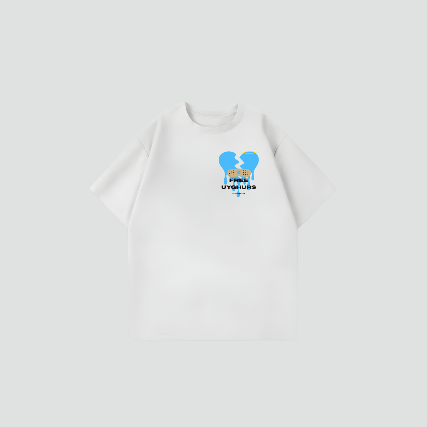 FREE UYGHURS - Oversize Shirt Backprint