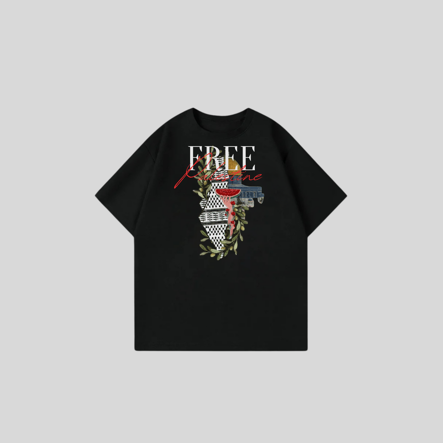 FREE PALESTINE - Oversize Shirt
