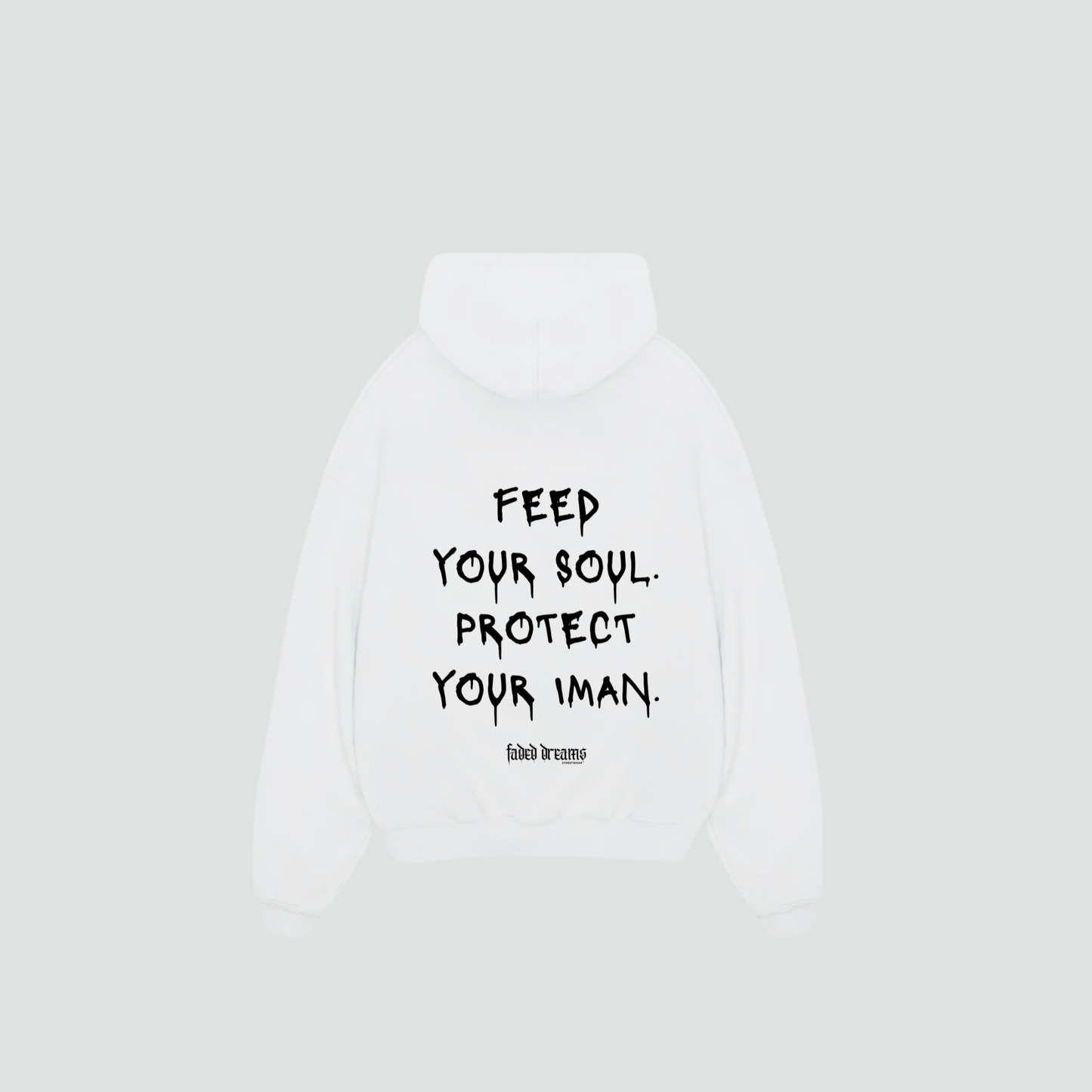 PROTECT IMAN - Oversized Hoodie