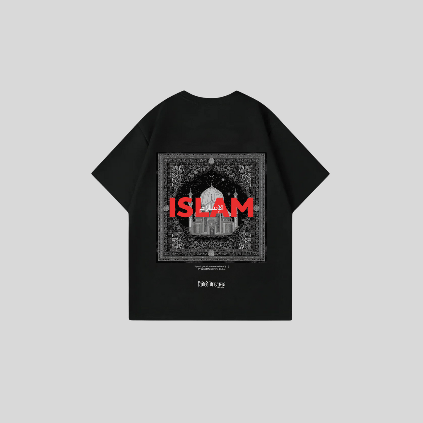 ISLAM 2 - Oversized shirt BACKPRINT