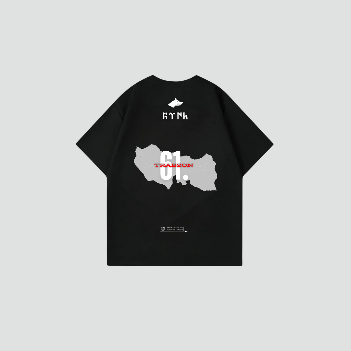TRABZON 2.0 - Oversize Shirt Backprint