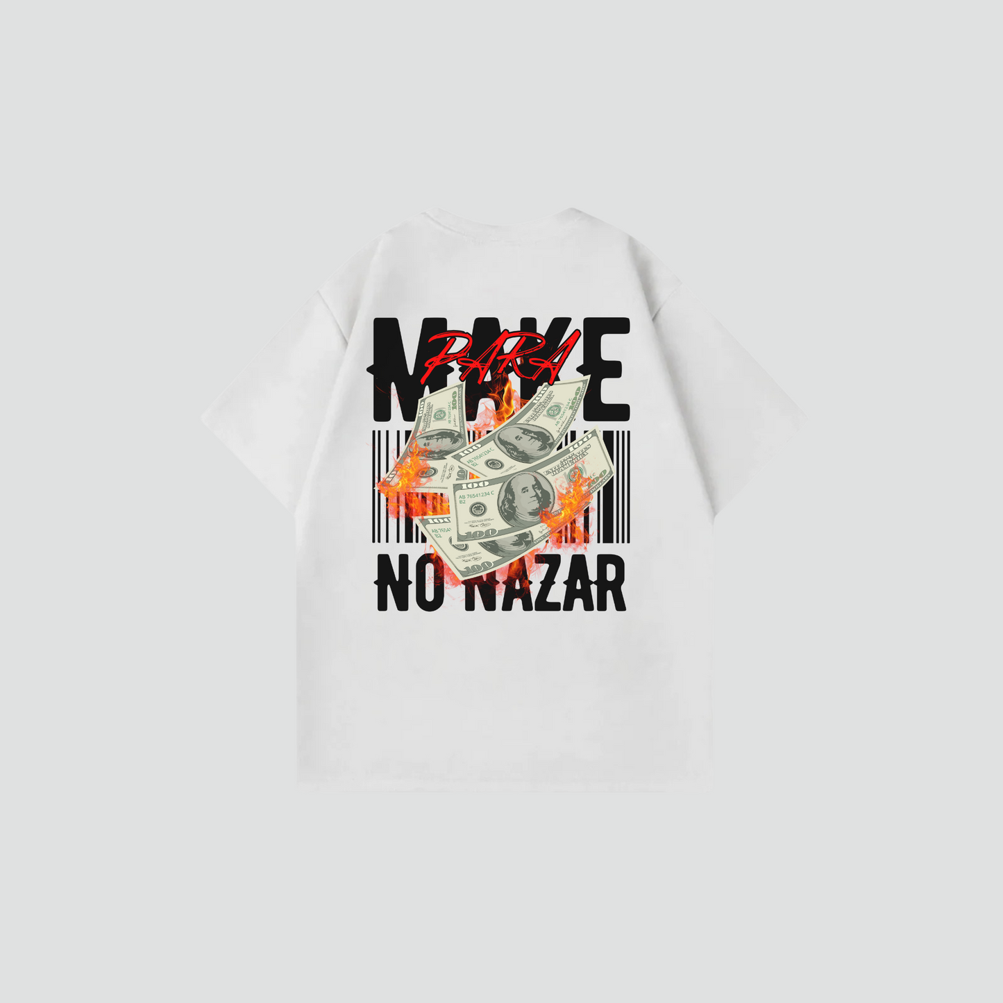 MAKE PARA NOT NAZAR - Oversize Shirt Backprint