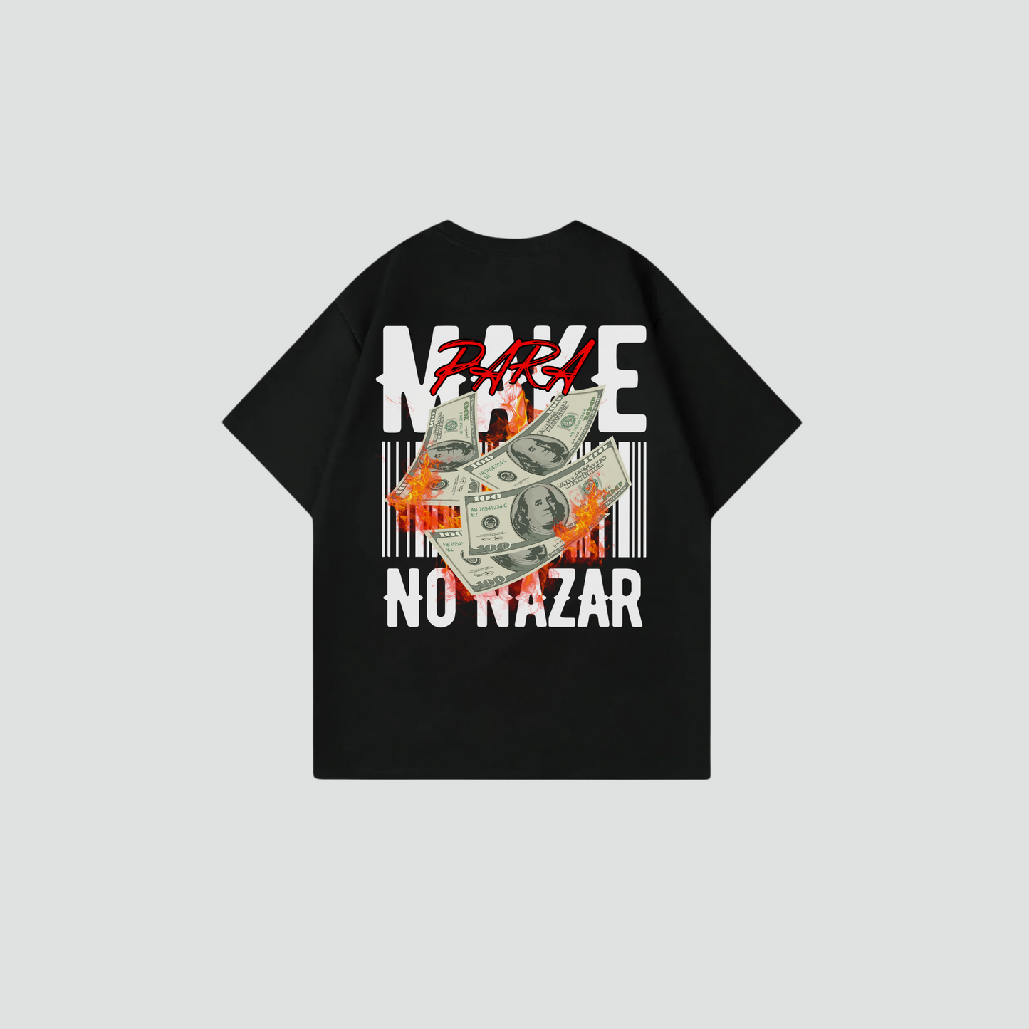 MAKE PARA NOT NAZAR - Oversize Shirt Backprint