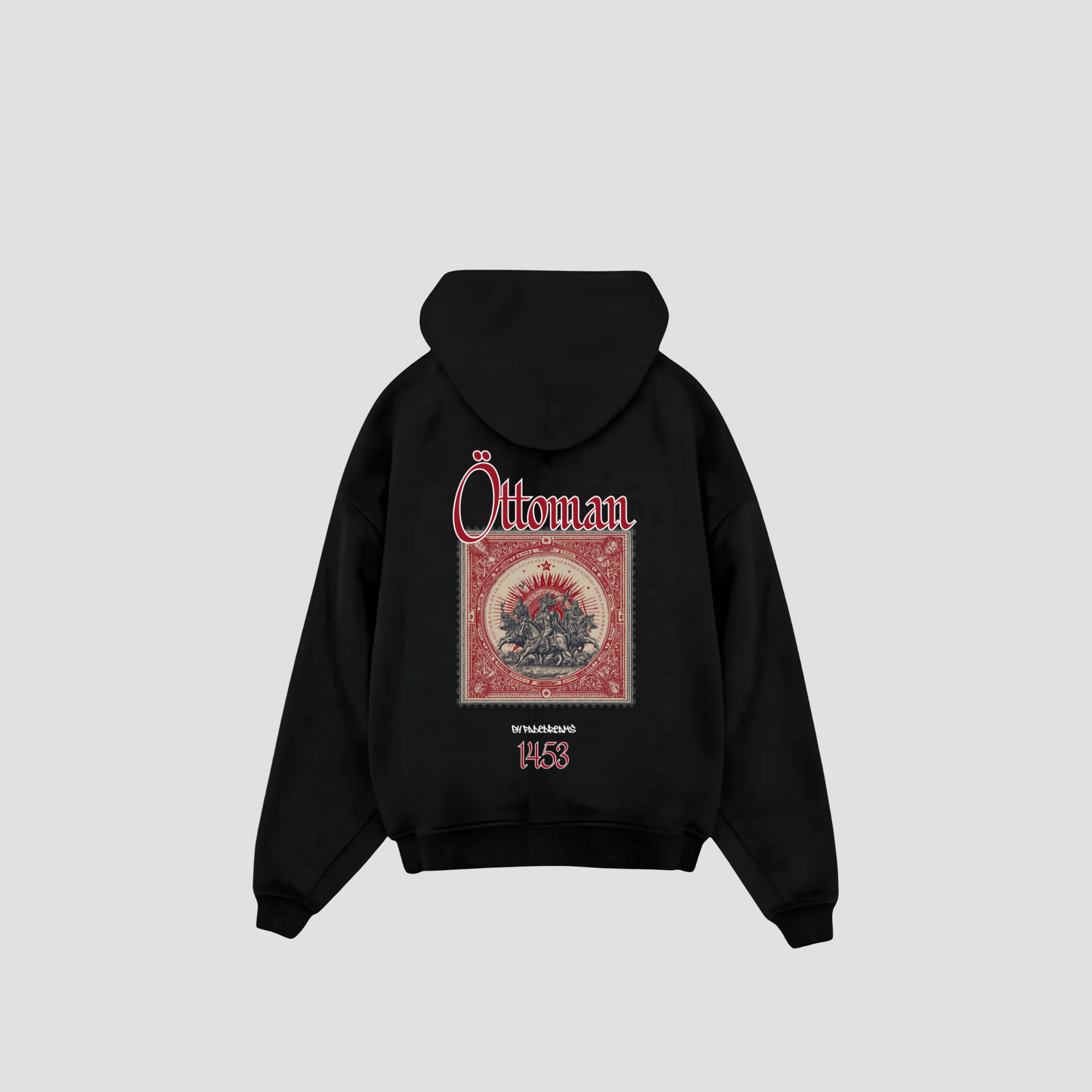 OTTOMAN x WAR - Oversized Hoodie Backprint