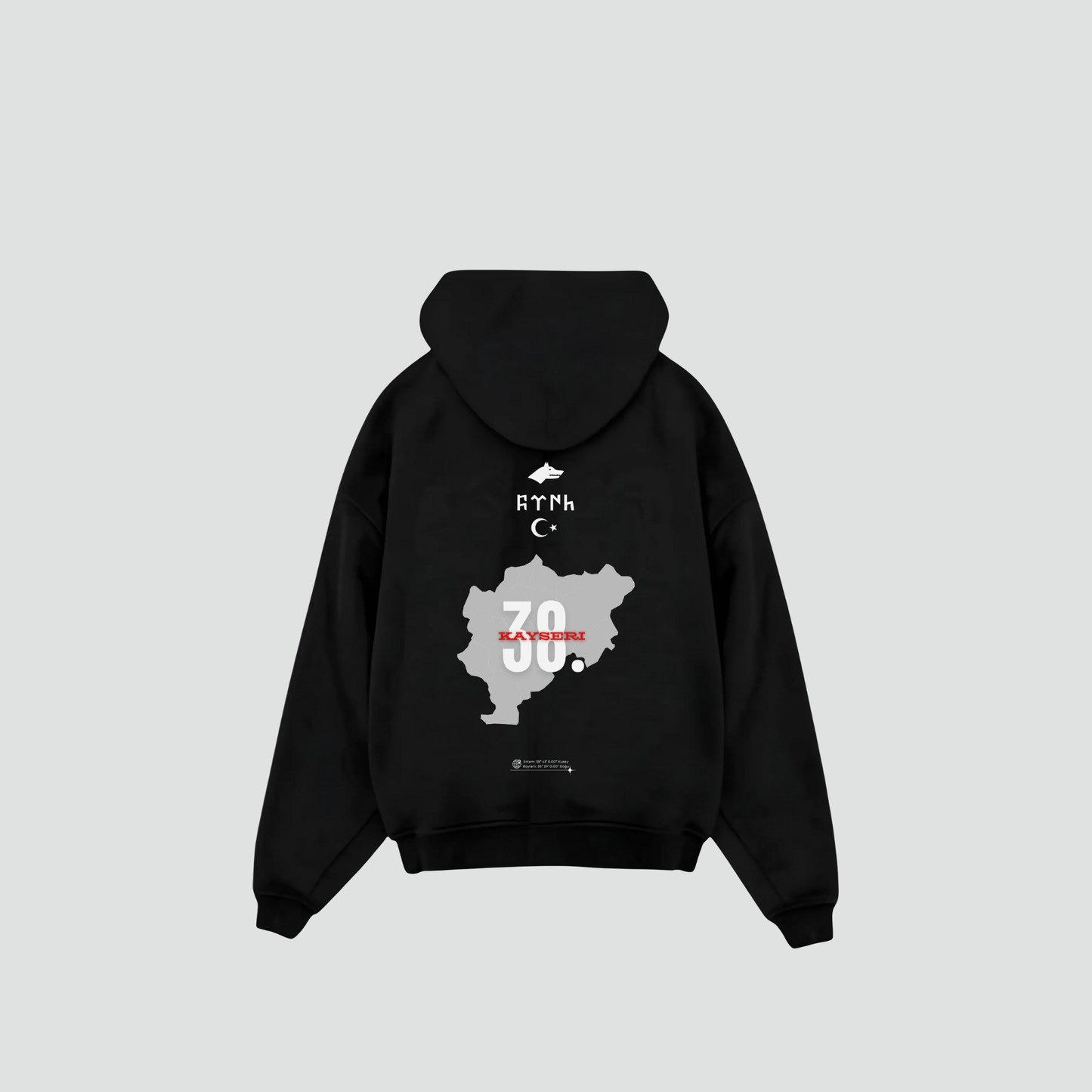 KAYSERI 38 - Oversized Hoodie Backprint