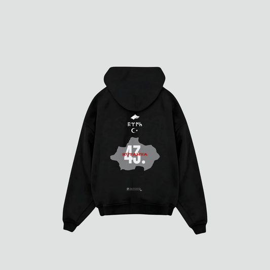 KÜTAHYA 43 - Oversized Hoodie Backprint