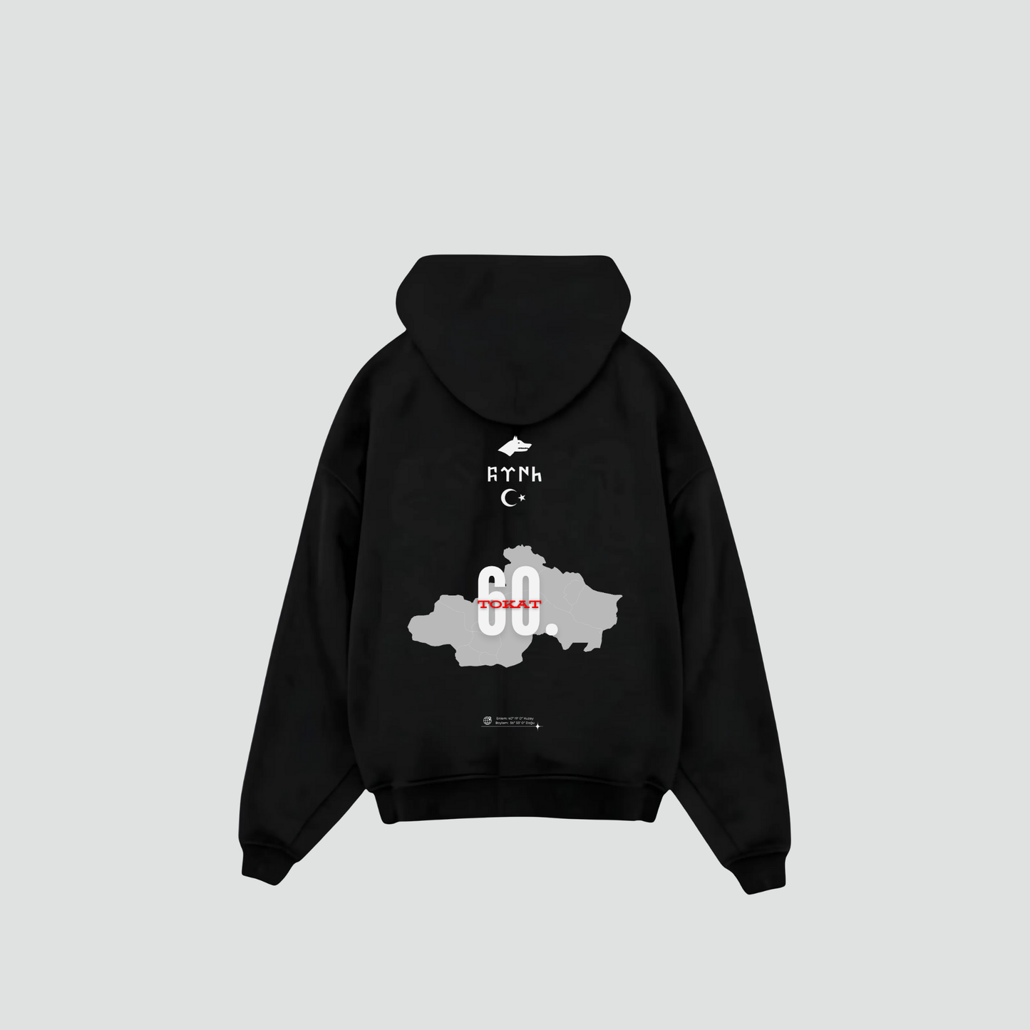 TOKAT 60 - Oversized Hoodie Backprint