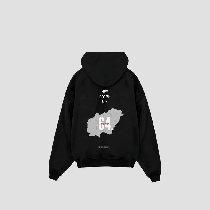USAK 64 - Oversized Hoodie Backprint