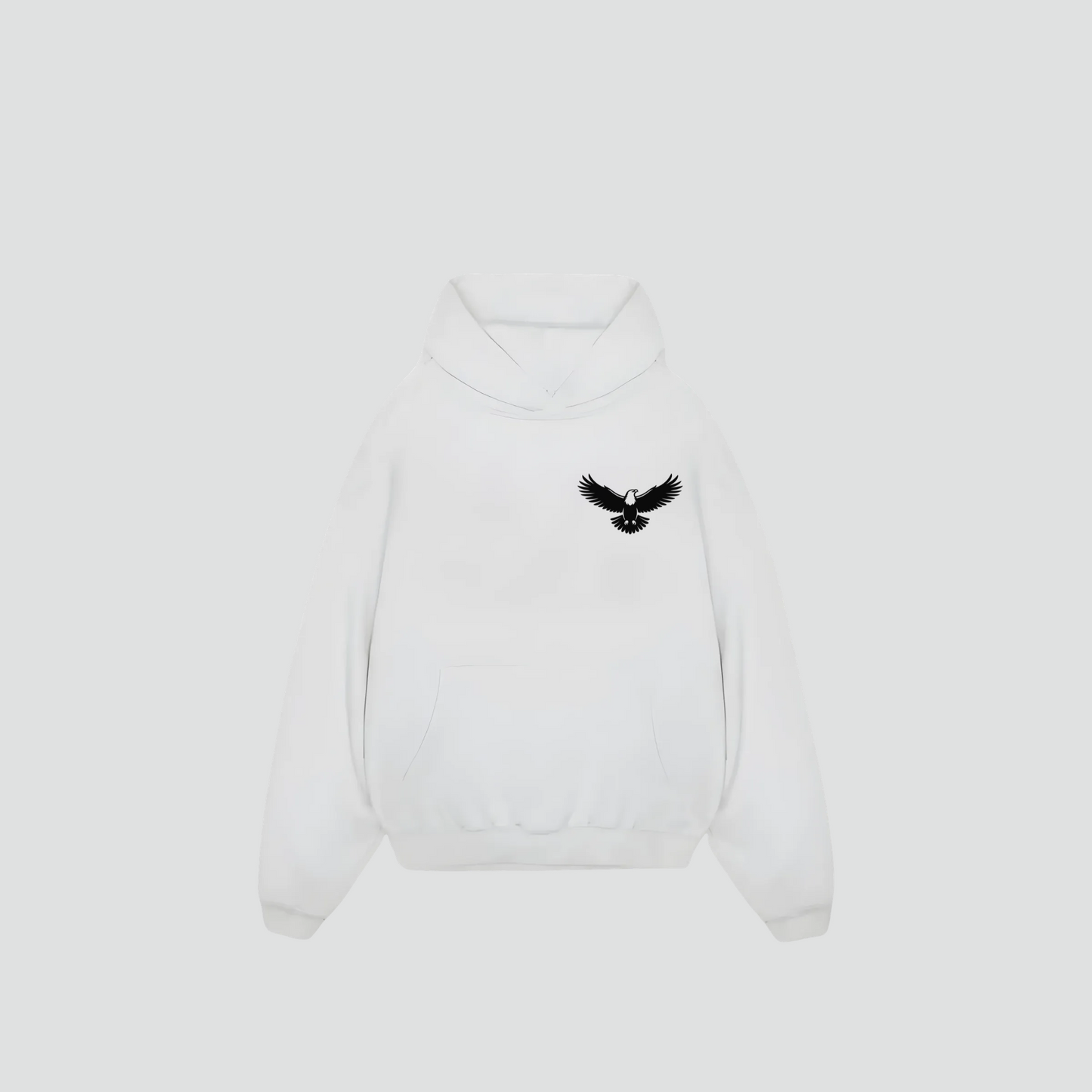 SIYAH BEYAZ - Oversized Hoodie