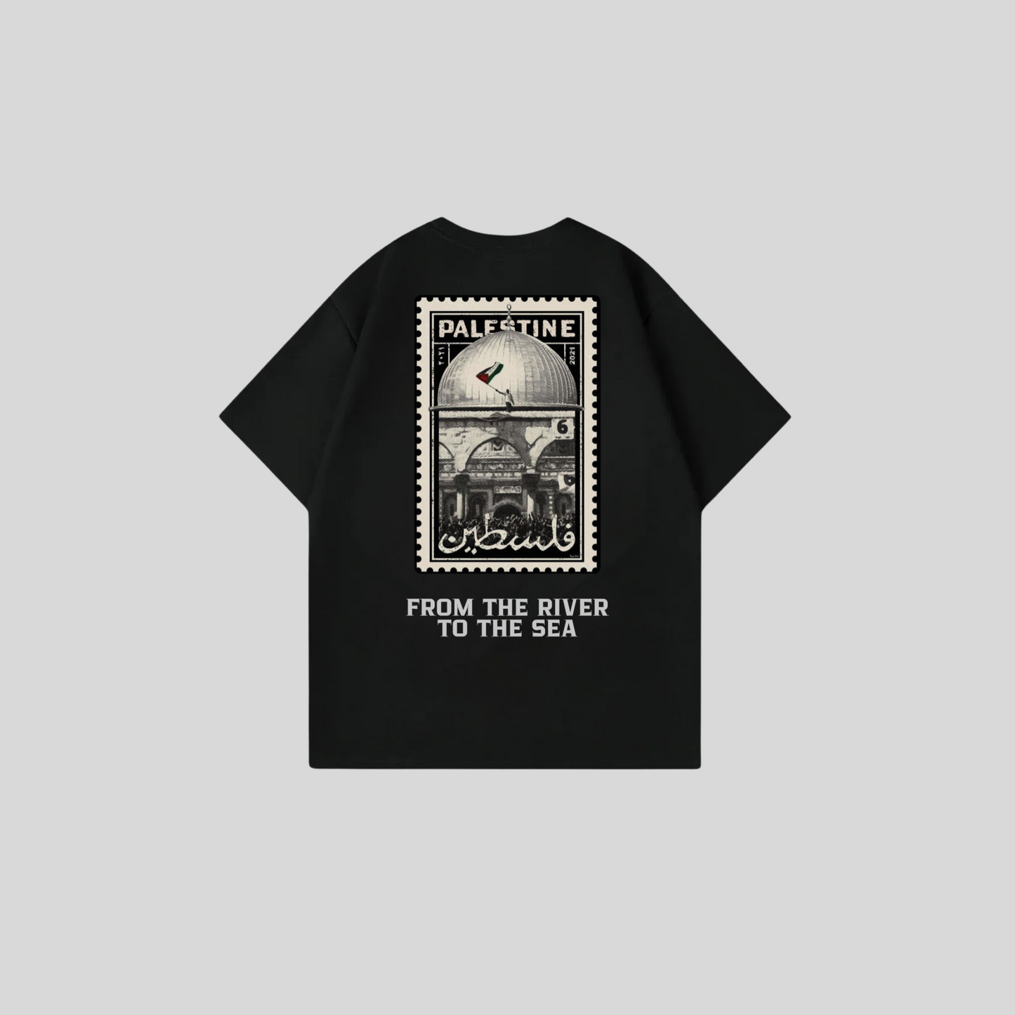 RIVER TO THE SEA - Oversize Shirt Backprint