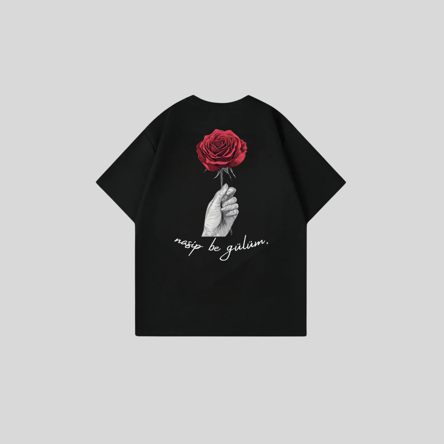 NBG - Oversized shirt met print op de rug