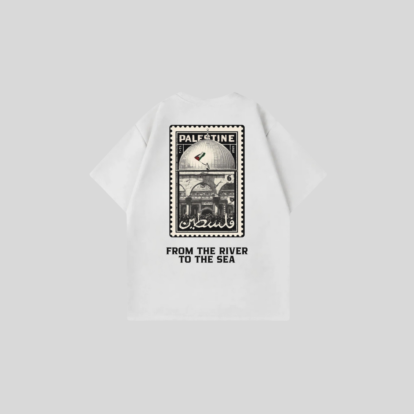 RIVER TO THE SEA - Oversize Shirt Backprint
