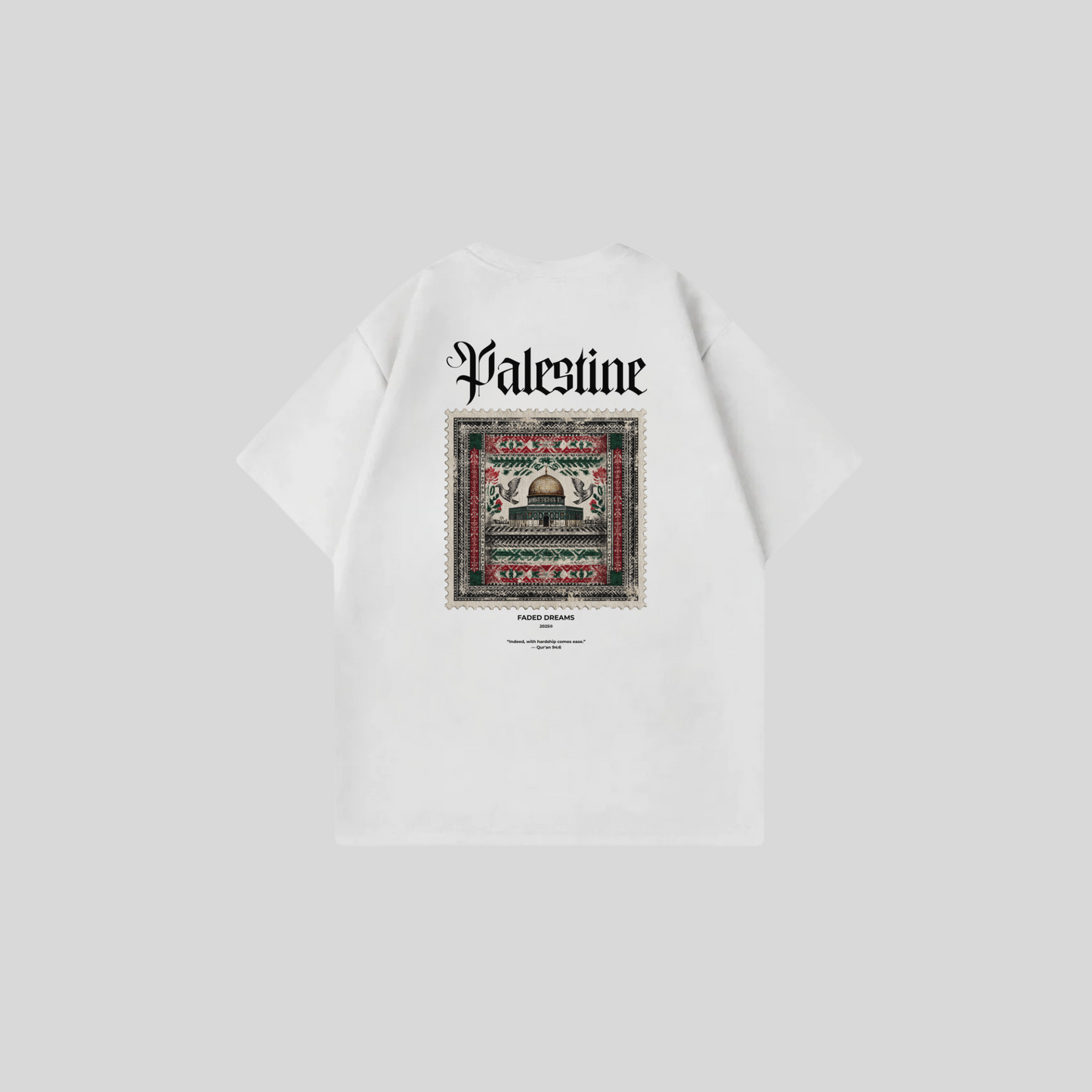 PALESTINE - Oversize Shirt Backprint