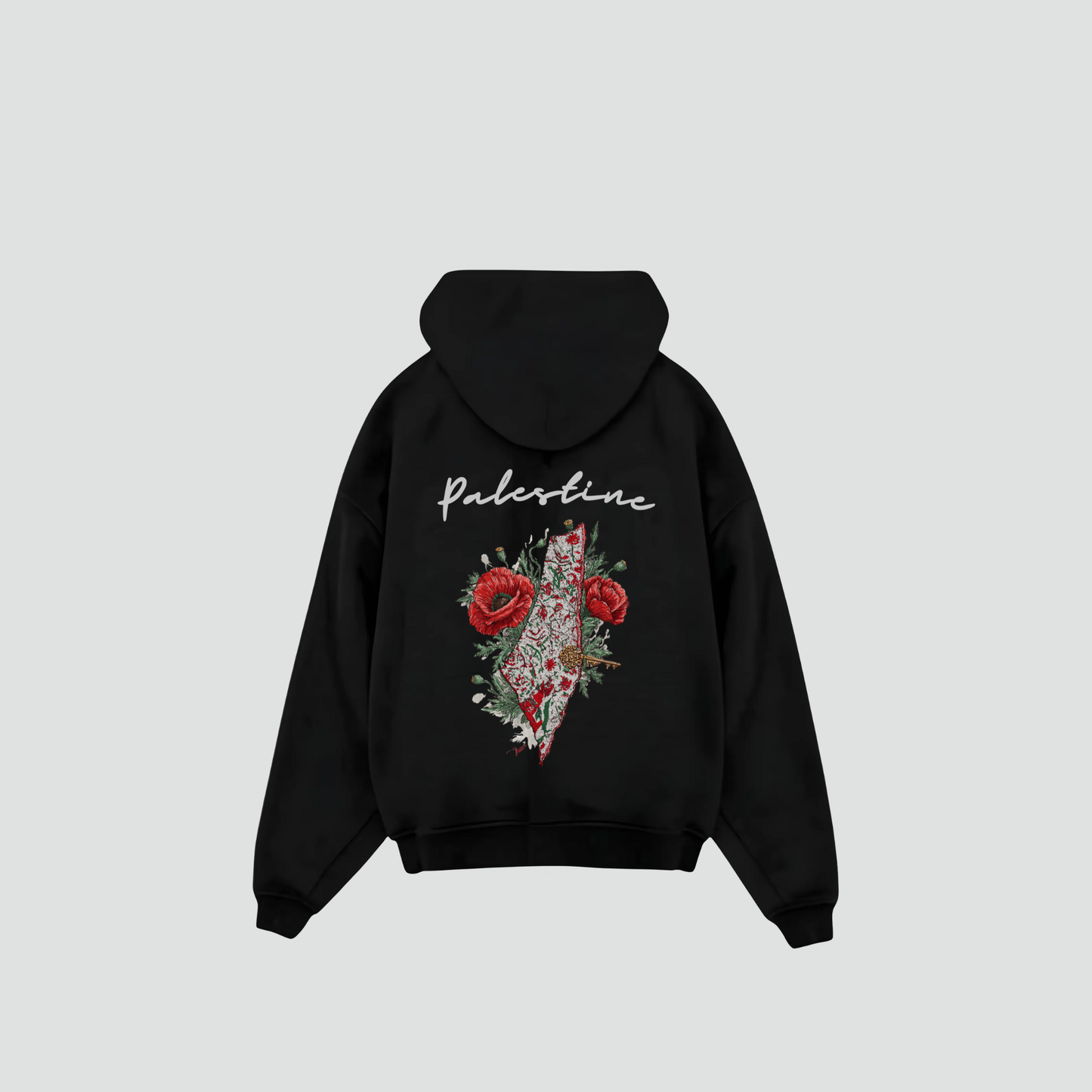 ROSE X PAL - Oversized Hoodie Backprint