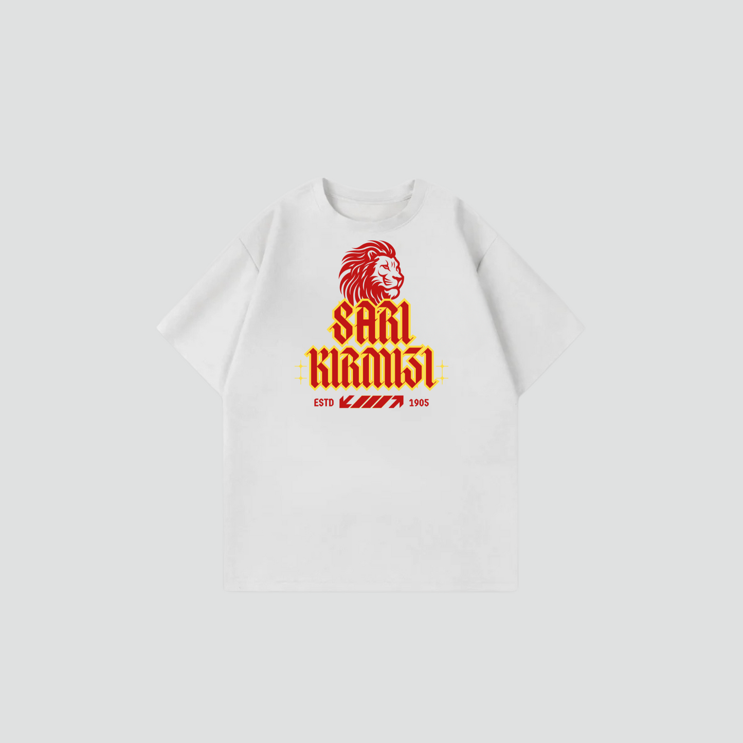 SARI KIRMIZI - Oversize Shirt