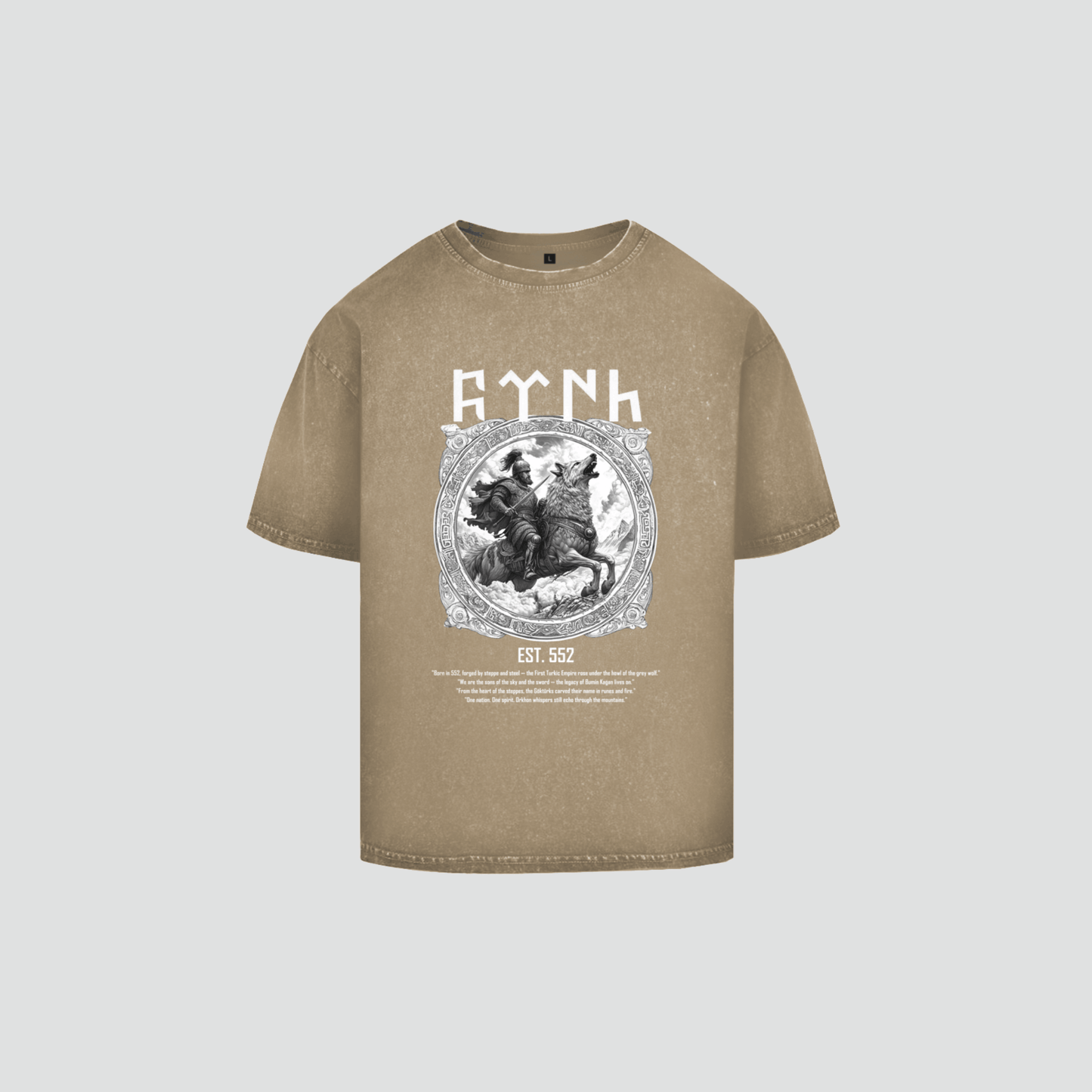 TÜRK - Oversize Washed Shirt