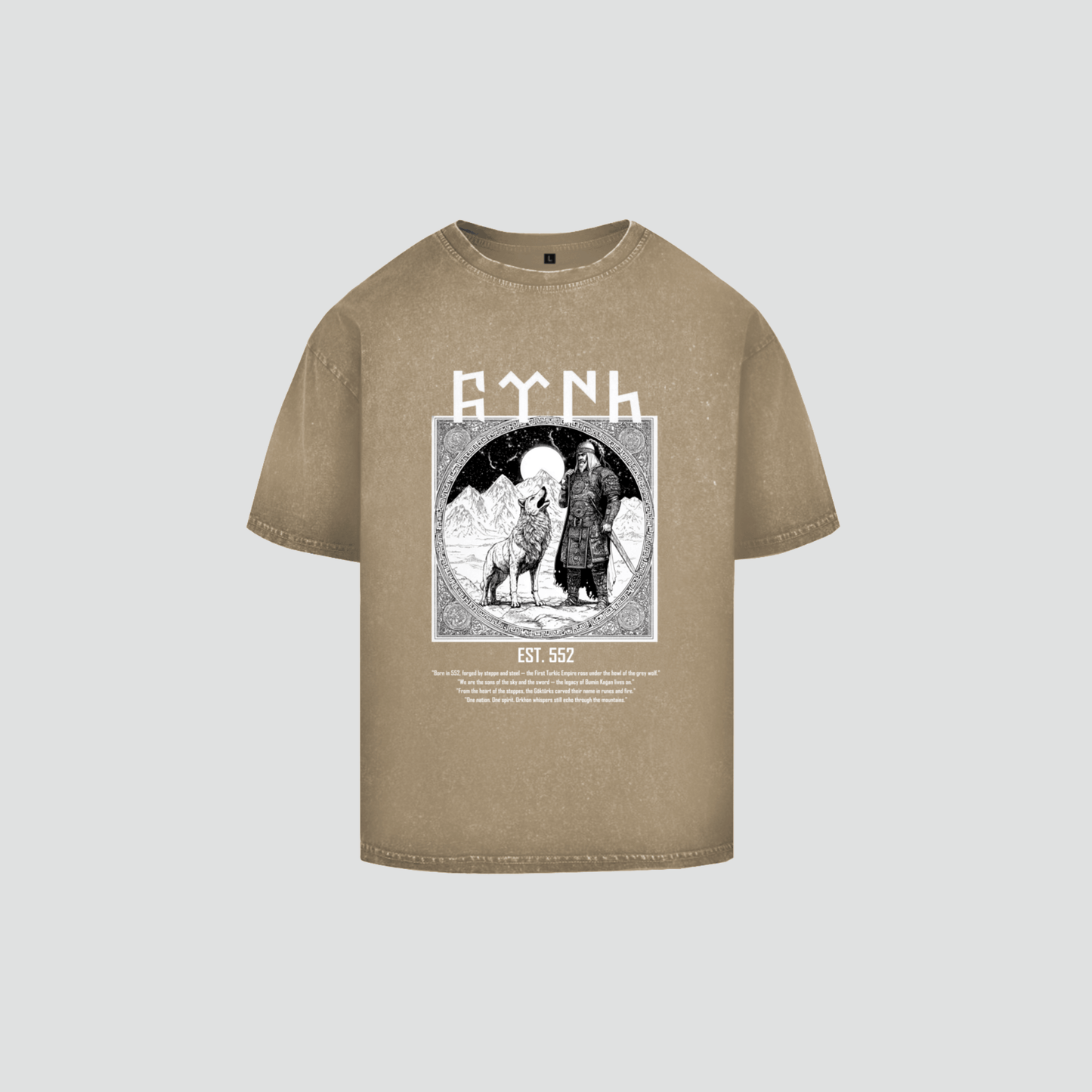 TÜRK - Oversize Washed Shirt