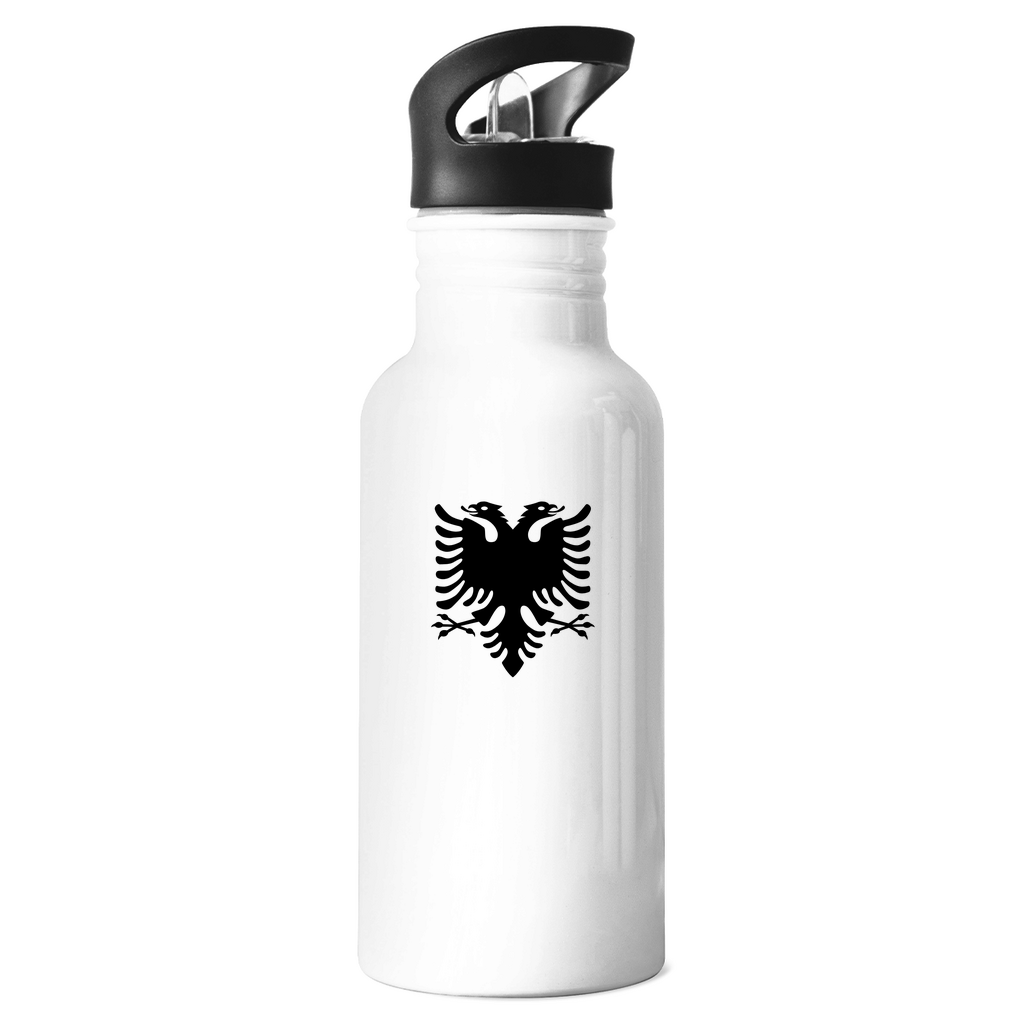 ALBANIA - Edelstahl Trinkflasche 600ml