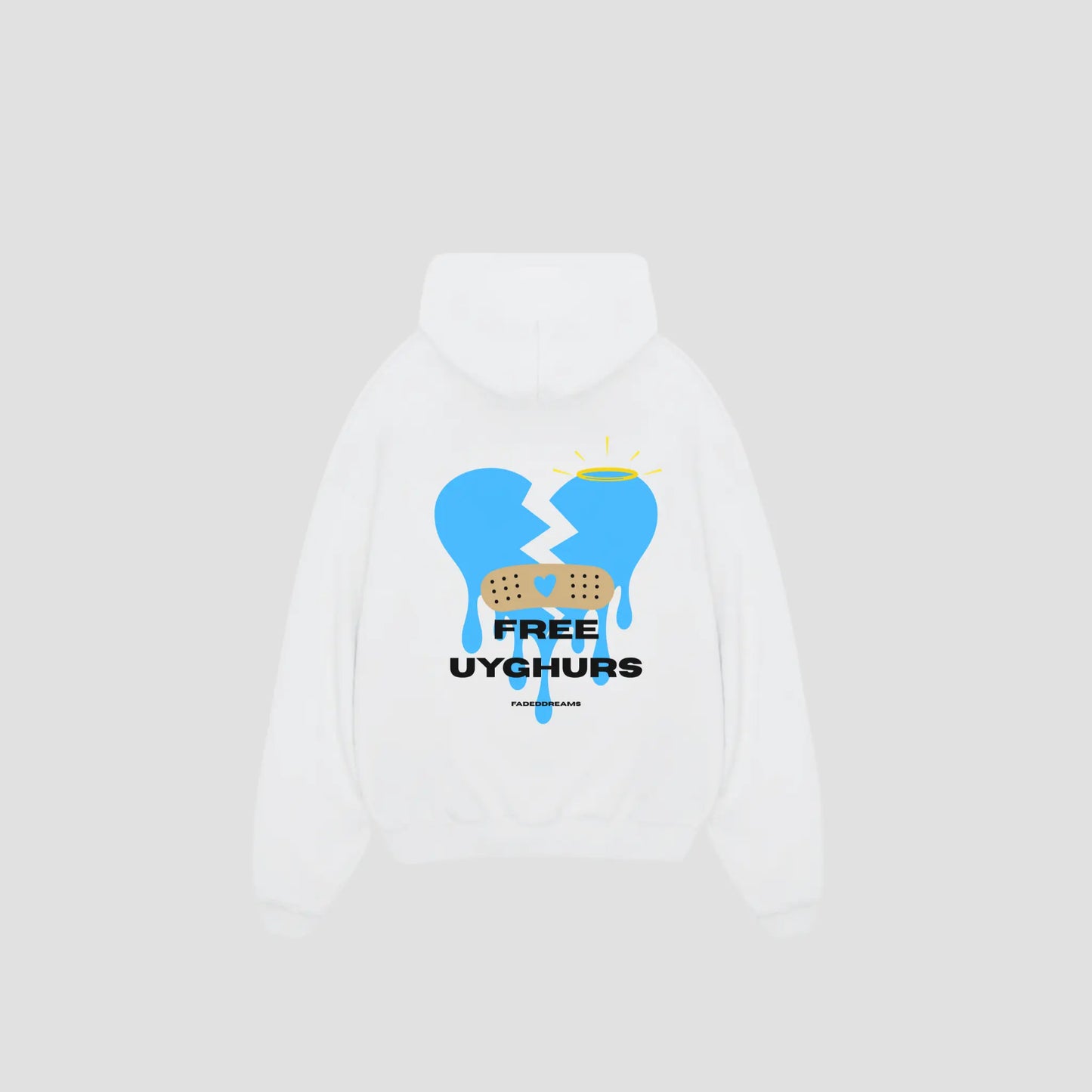 FREE UYGHURS - Oversized Hoodie Printegy
