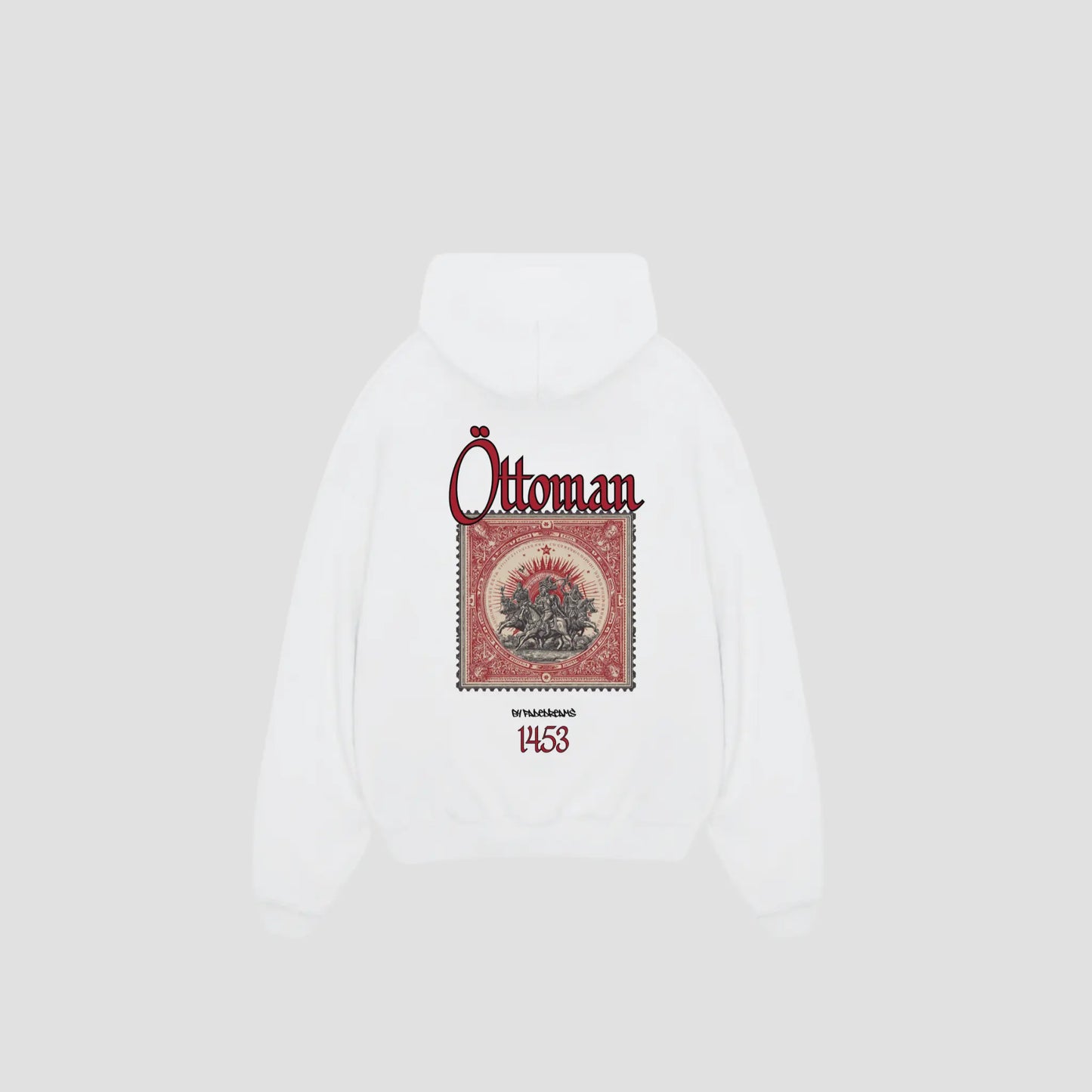 OTTOMAN x WAR - Oversized Hoodie Backprint Printegy