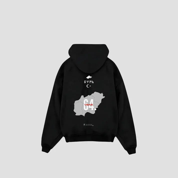 USAK 64 - Oversized Hoodie Backprint Printegy