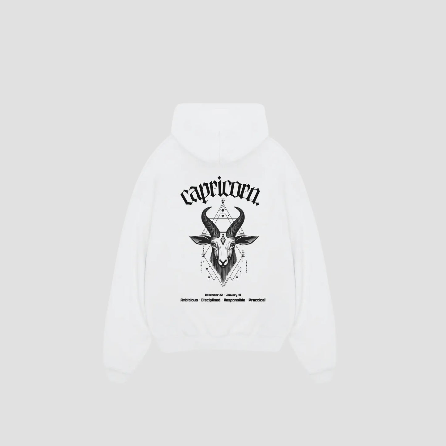 CAPRICORN - Oversized Hoodie Printegy