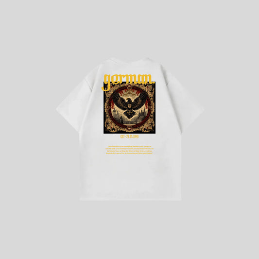 GERMAN 4 - Oversize Shirt Backprint Printegy