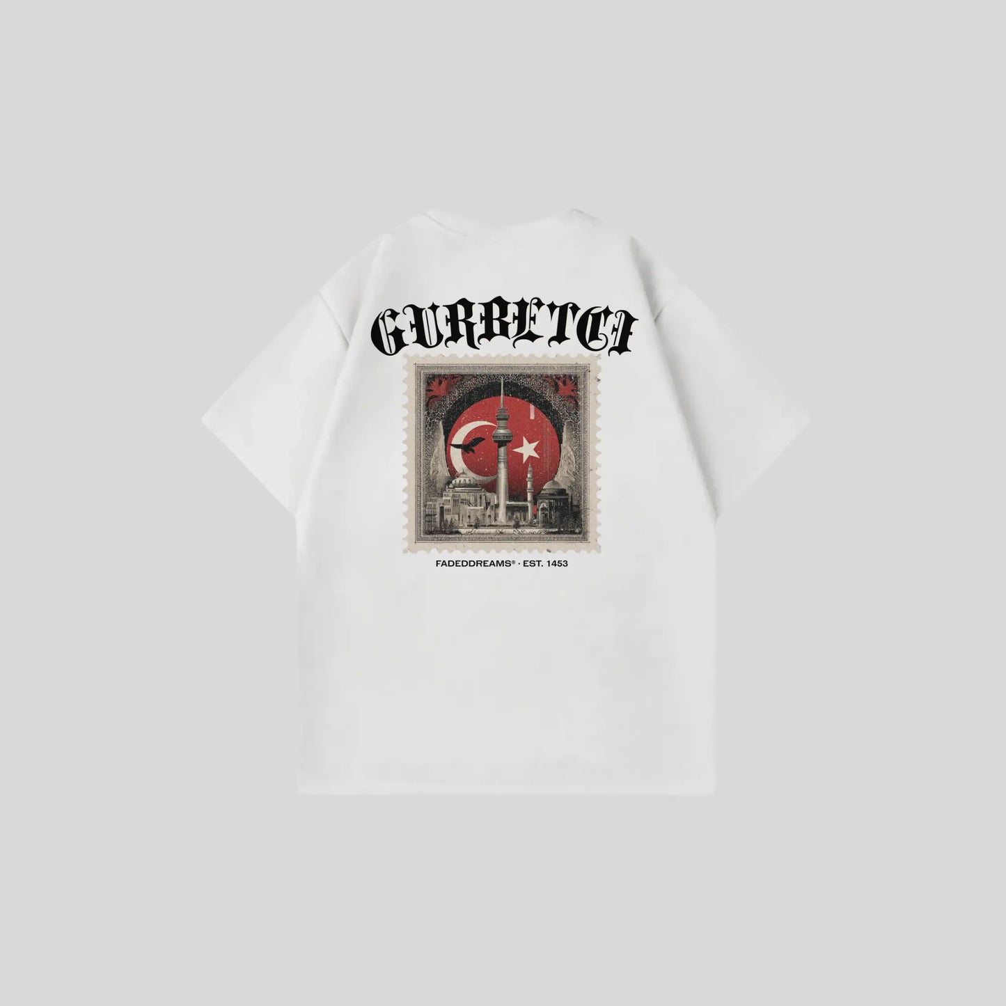 GURBETCI 2 - Oversize Shirt Backprint Printegy