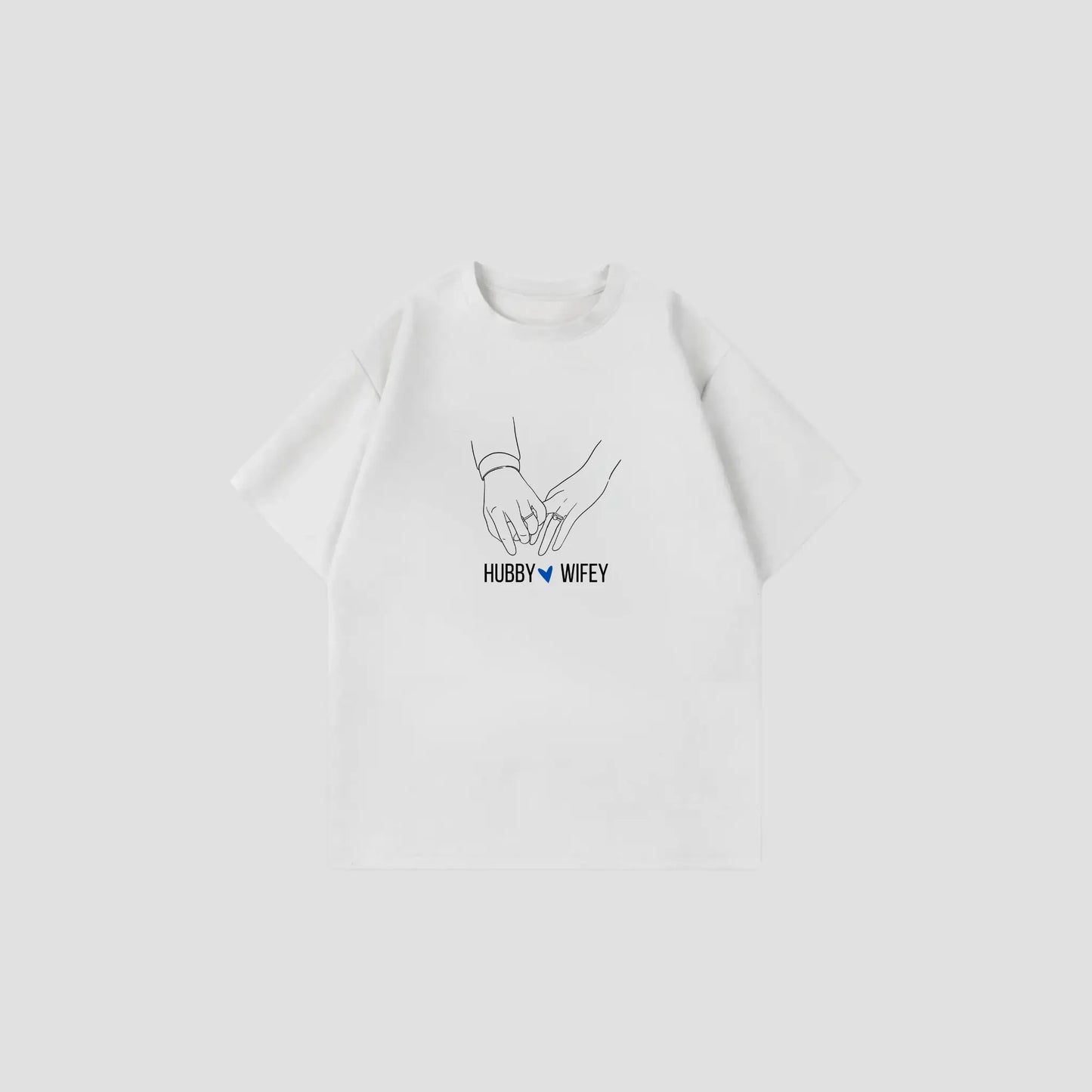 HUBBY x WIFEY - Oversize Shirt Printegy