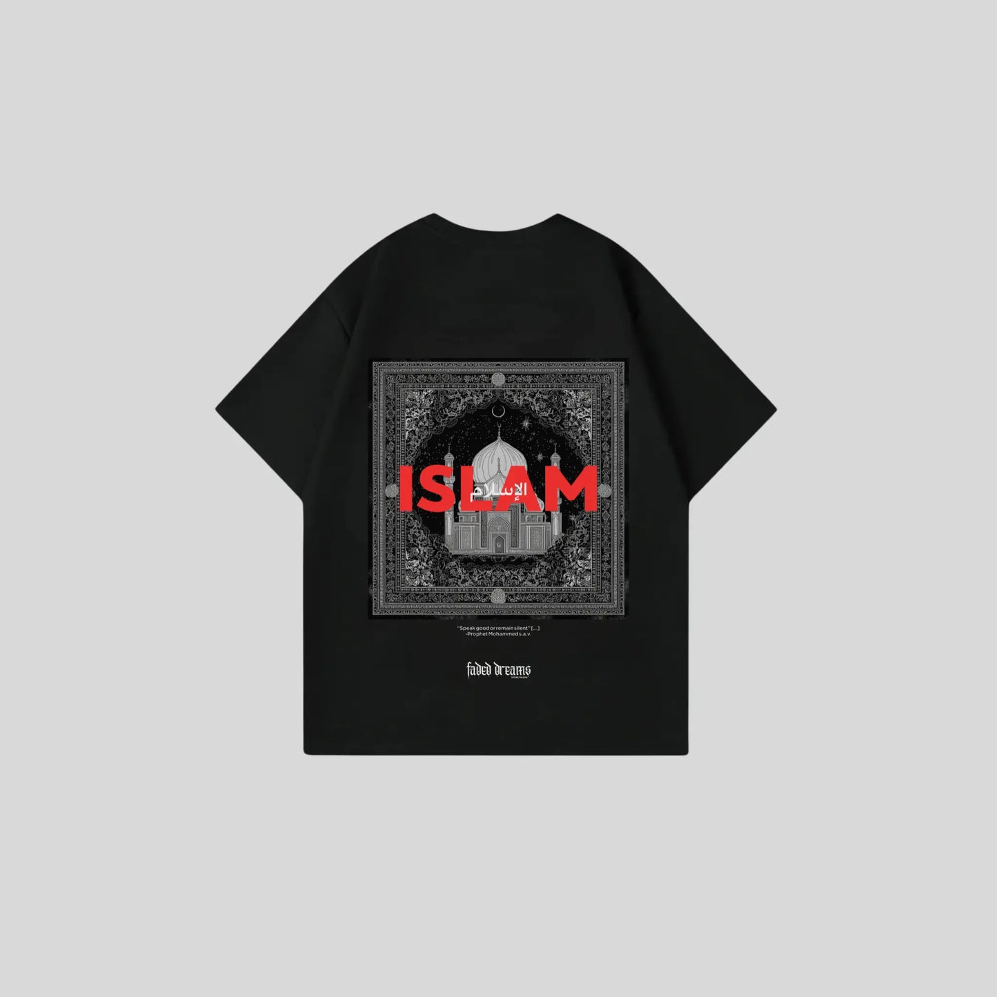 ISLAM 2 - Oversize Shirt BACKPRINT Printegy