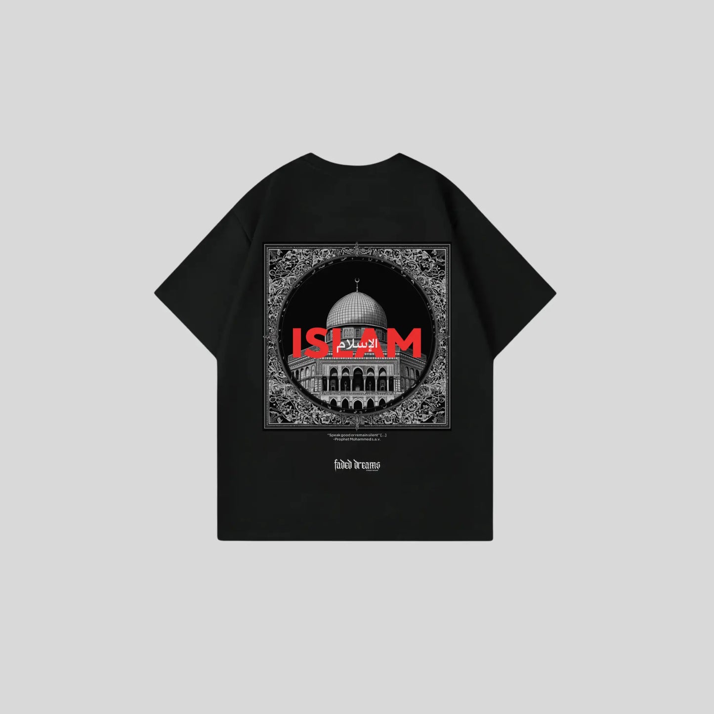 ISLAM 3 - Oversize Shirt BACKPRINT Printegy