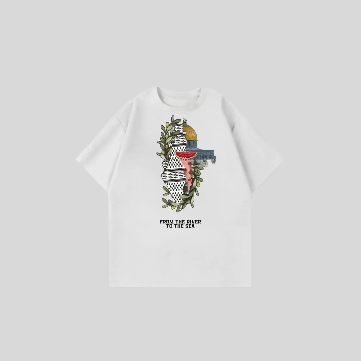 RIVER TO THE SEA - Oversize Shirt Printegy