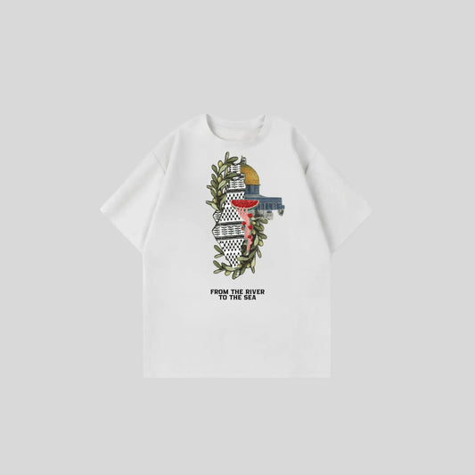 RIVER TO THE SEA - Oversize Shirt Printegy