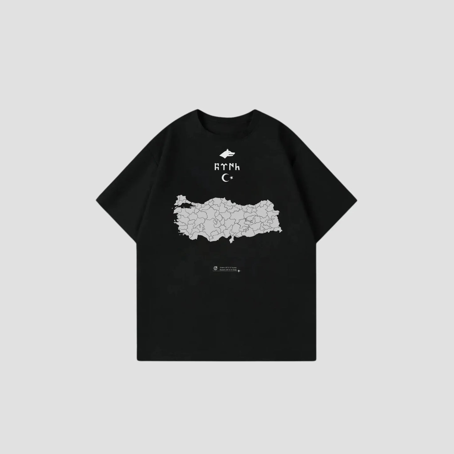 TÜRKIYE 1923 - Oversize Shirt Frontprint Printegy