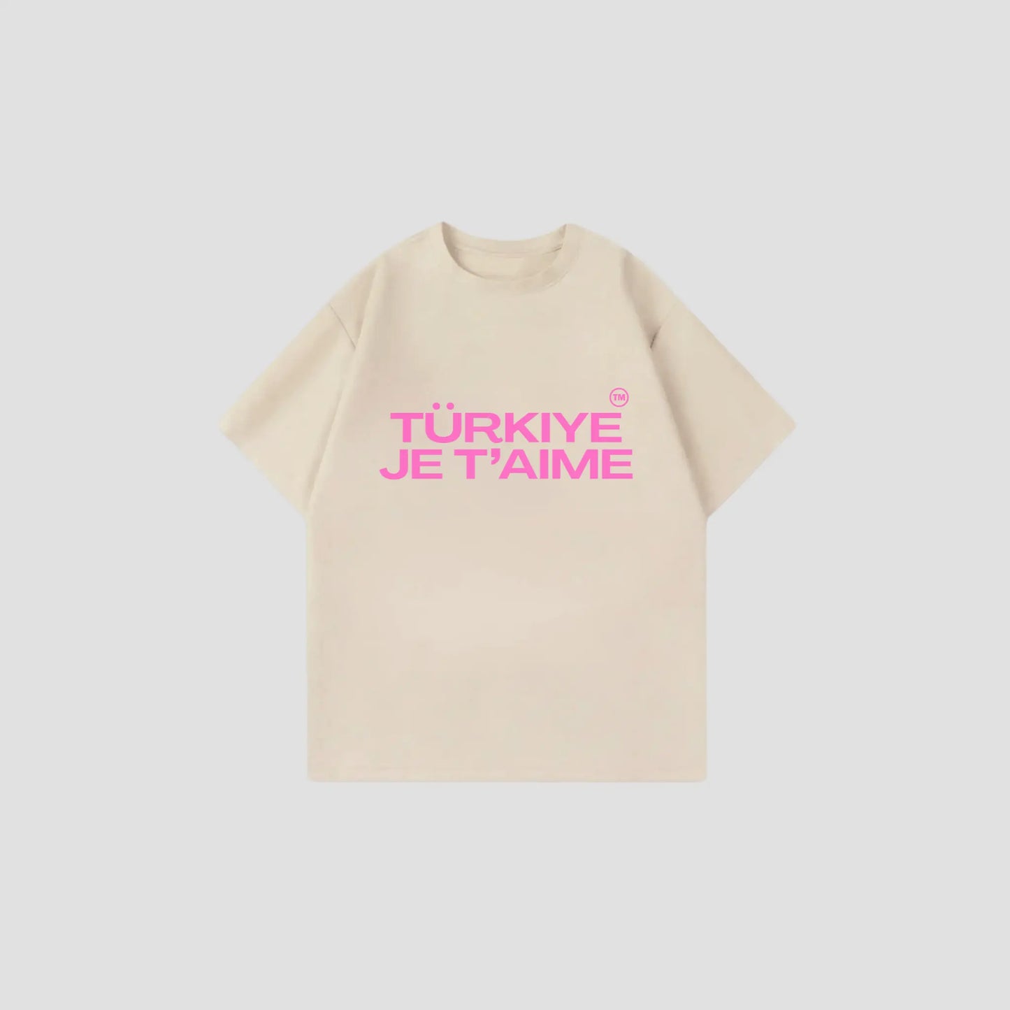 TÜRKIYE JE T´AIME - Oversize Shirt Printegy