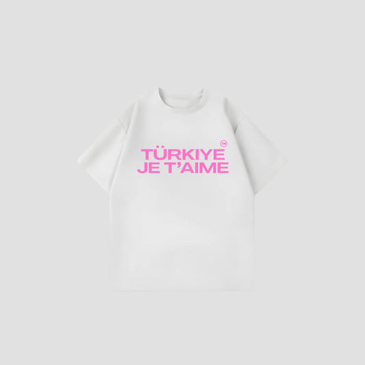 TÜRKIYE JE T´AIME - Oversize Shirt Printegy