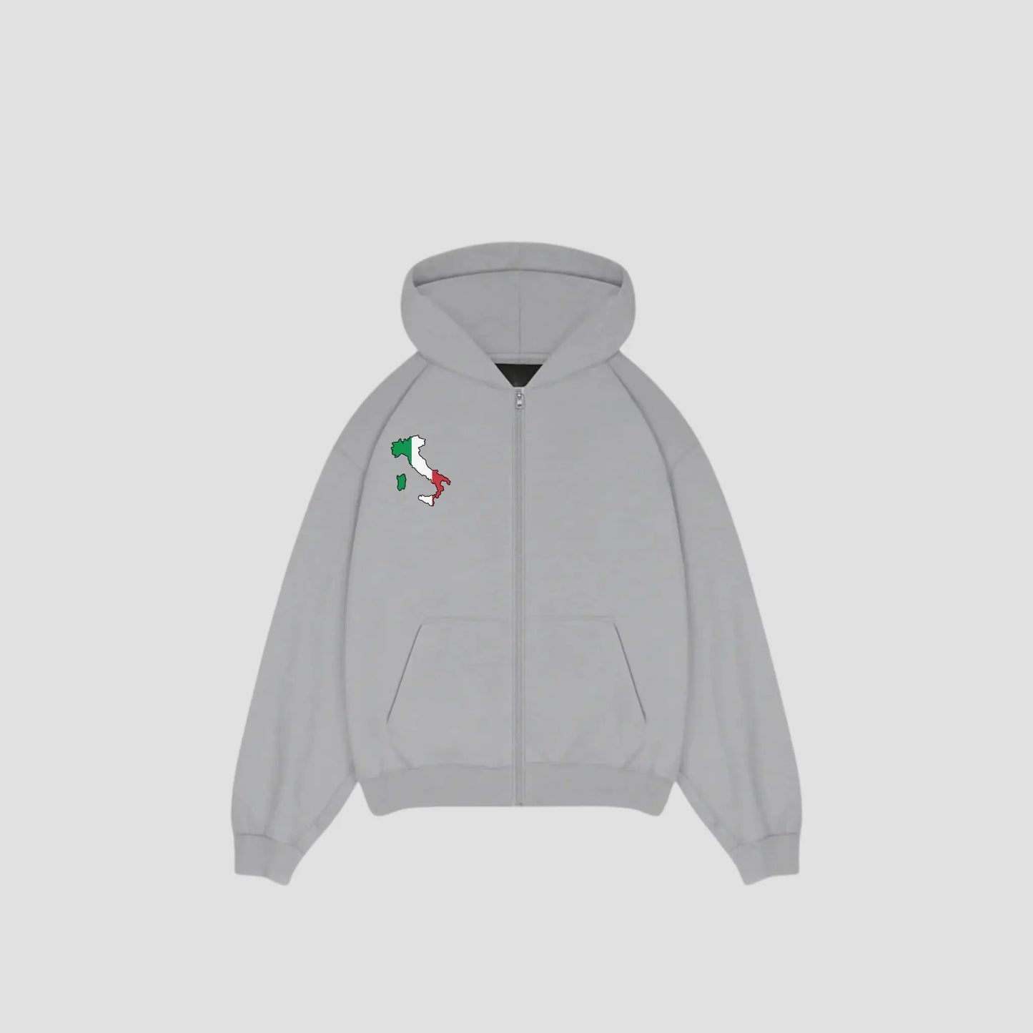 ITALIA - Oversize Zipper Printegy